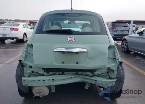2015 Fiat 500 Pop from USA, damaged, VIN 3C3CFFARXFT508133